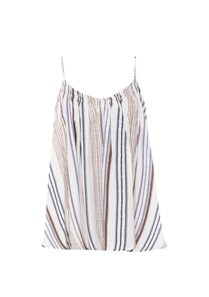 Eleh striped camisole top - White