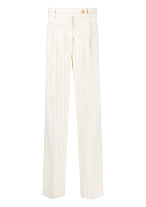 ZIMMERMANN Luminosity pinstriped tailored trousers - Neutrals