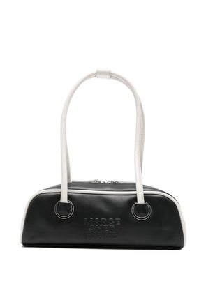 Marge Sherwood crinkle top handle tote bag - Black