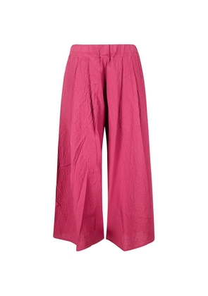 Labo Art Rombo pleated trousers - Pink