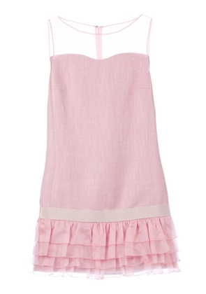 Giambattista Valli ruffled sleeveless dress - Pink