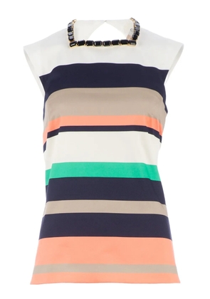 Galitzine striped trouser set - Multicolour