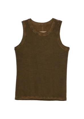Uma Wang round-neck top - Brown