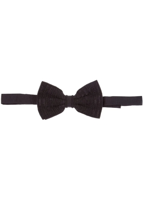 Jupe silk bow tie - Black