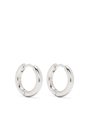 Missoma Tunnel mini hoop earrings - Silver
