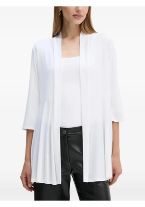 Joseph Ribkoff three-quarter-sleeved cardigan - White