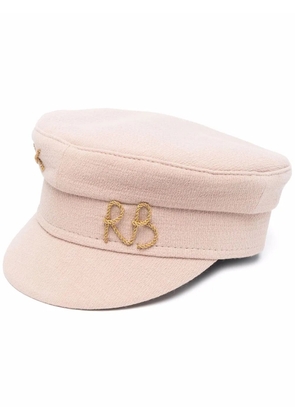 Ruslan Baginskiy rope-logo baker boy hat - Neutrals