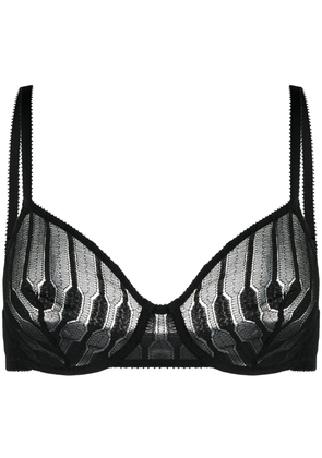 ERES Officielle sheer bra - Black