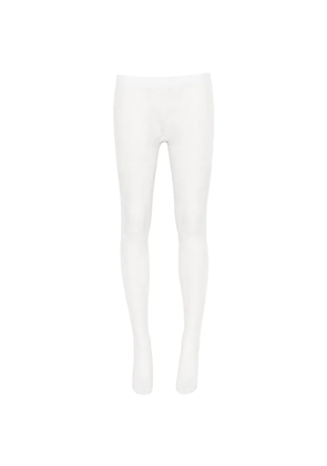 Dolce & Gabbana logo-detail tights - White