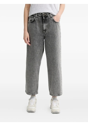 American Vintage acid-wash denim jeans - Grey