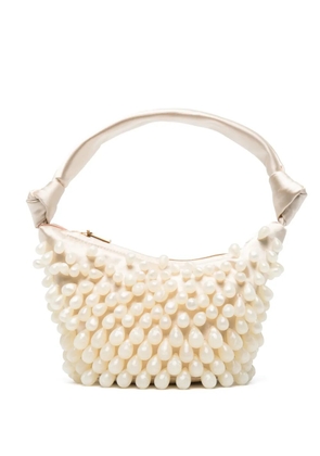 Cult Gaia Gia faux-pearl shoulder bag - Neutrals