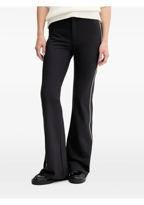 HUGO stripe-detail trousers - Black