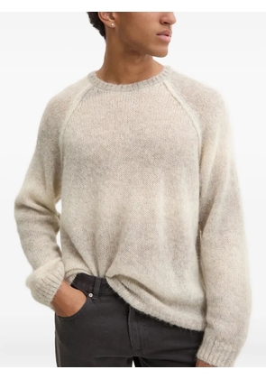 A.P.C. long-sleeved crew-neck sweater - Neutrals