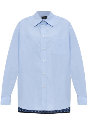 ETRO paisley-print shirt - Blue