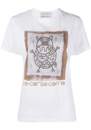 10 CORSO COMO graphic-print T-shirt - White