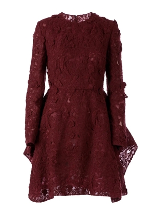 Giambattista Valli lace embroidery dress - Red