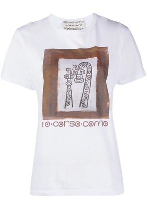 10 CORSO COMO graphic-print T-shirt - White