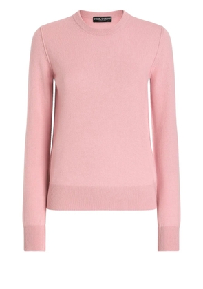 Dolce & Gabbana DNA cashmere jumper - Pink