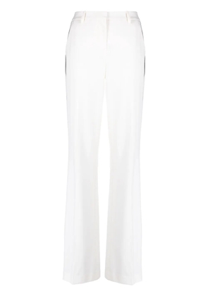 P.A.R.O.S.H. side-stripe flared trousers - Neutrals