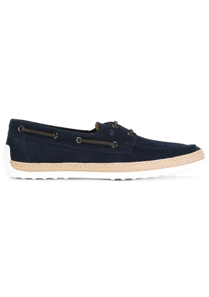 Tod's classic boat shoes - Blue