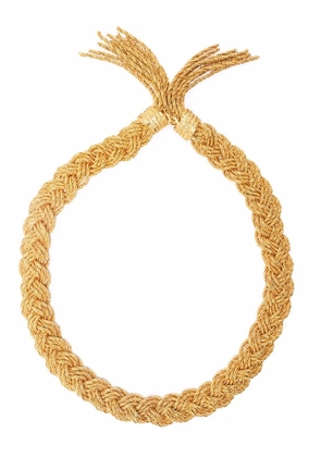 Aurelie Bidermann Miki braided necklace - Gold