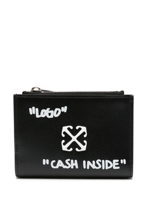 Off-White Jitney bi-fold wallet - Black