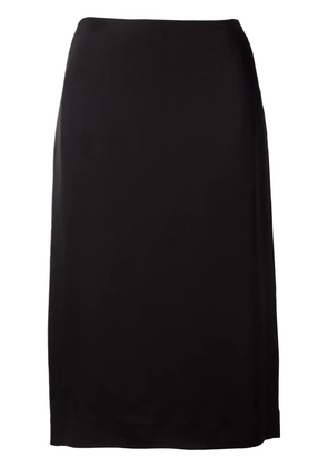 The Row straight cut skirt - Black