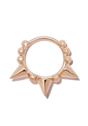 MARIA TASH 18kt rose gold triple spike clicker earring