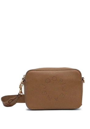 Joop! logo-embossed cross body bag - Brown
