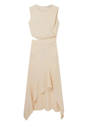 Stella McCartney sleeveless cut-out maxi dress - Neutrals