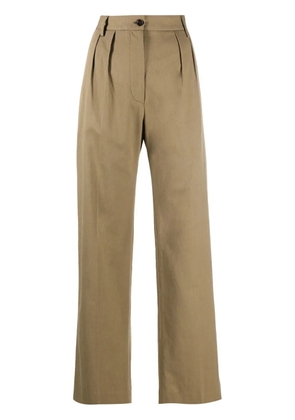 ASPESI wide-leg trousers - Brown