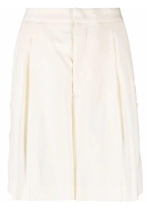 RED Valentino high-waisted tailored shorts - Neutrals