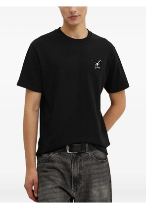 The Kooples logo-detail crew-neck T-shirt - Black