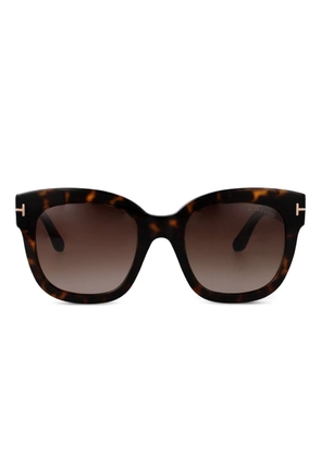 TOM FORD Eyewear cat-eye frame sunglasses - Brown