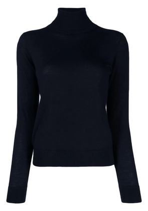 N.Peal roll-neck cashmere jumper - Blue