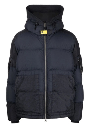 Parajumpers two-tone hooded padded jacket - Black