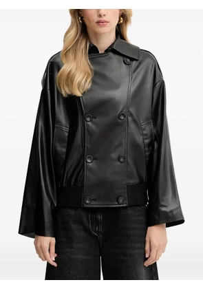 Silvian Heach double-breasted button jacket - Black