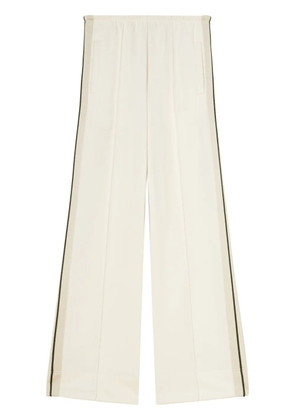 Palm Angels loose-fit cotton track pants - White
