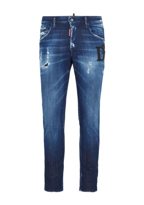 DSQUARED2 ripped-detail jeans - Blue