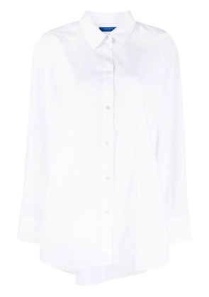 Nina Ricci poplin crinkle shirt - White