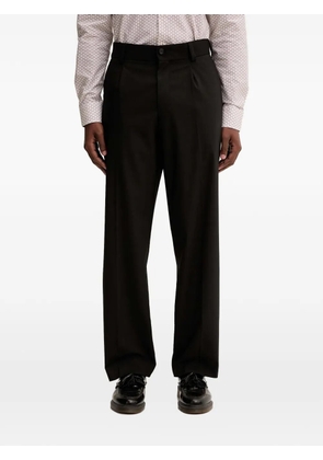 HUGO button-fastening trousers - Black