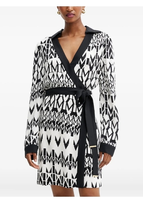 MARCIANO by GUESS print-detail belted mini dress - White