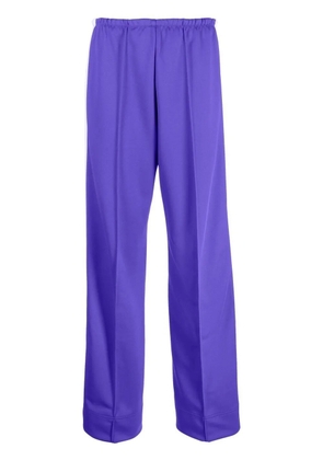 Palm Angels logo-print track pants - Purple
