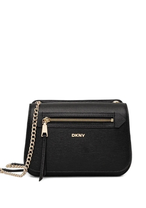DKNY Bryant zip chain cross body bag - Black