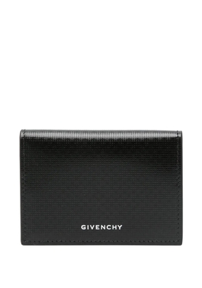 Givenchy 4G-leather card holder - Black