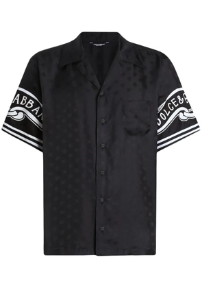 Dolce & Gabbana printed silk shirt - Black