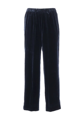 ASPESI velvet cropped trousers - Blue