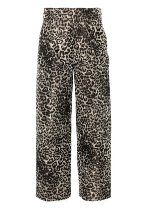 AllSaints Jemi straight-leg trousers - Brown