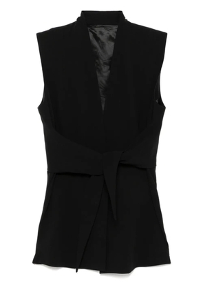 Rick Owens Strutter waistcoat - Black