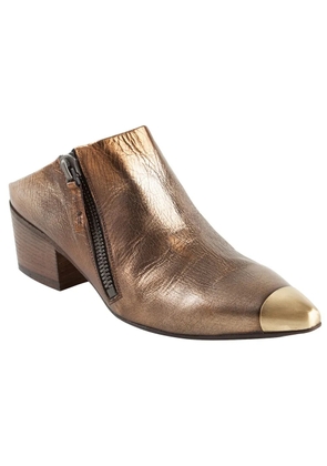 Settima zipped mules - Brown